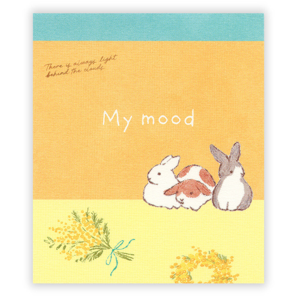 Memo book made in Japan, My Mood (Yellow)