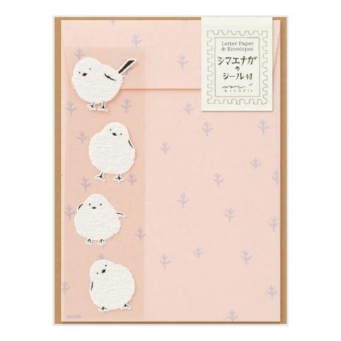 MIDORI | Animal Motif | Stationery Paper | Birds