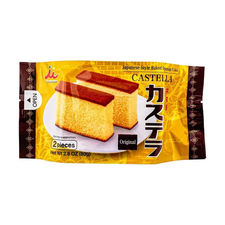 SWEETS CASTELLA ORIGINAL 2PC IMURAYA F