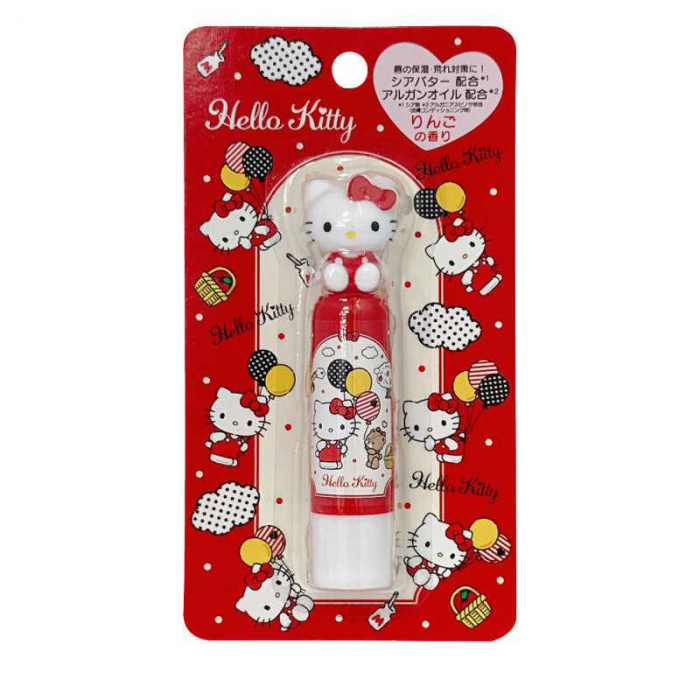 PIERAS x Sanrio Hello Kitty Sitting Doll-Shaped Moisturizing Lip Balm (Apple Scent) 3.5g