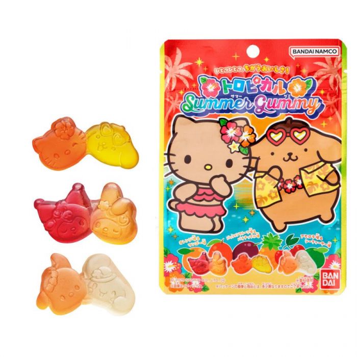 Bandai x Sanrio Characters Tropical Summer Gummy Candy