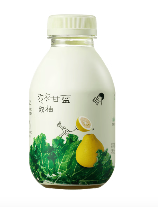 HEYTEA Pomelo & Kale Flavored Drink 350 ml