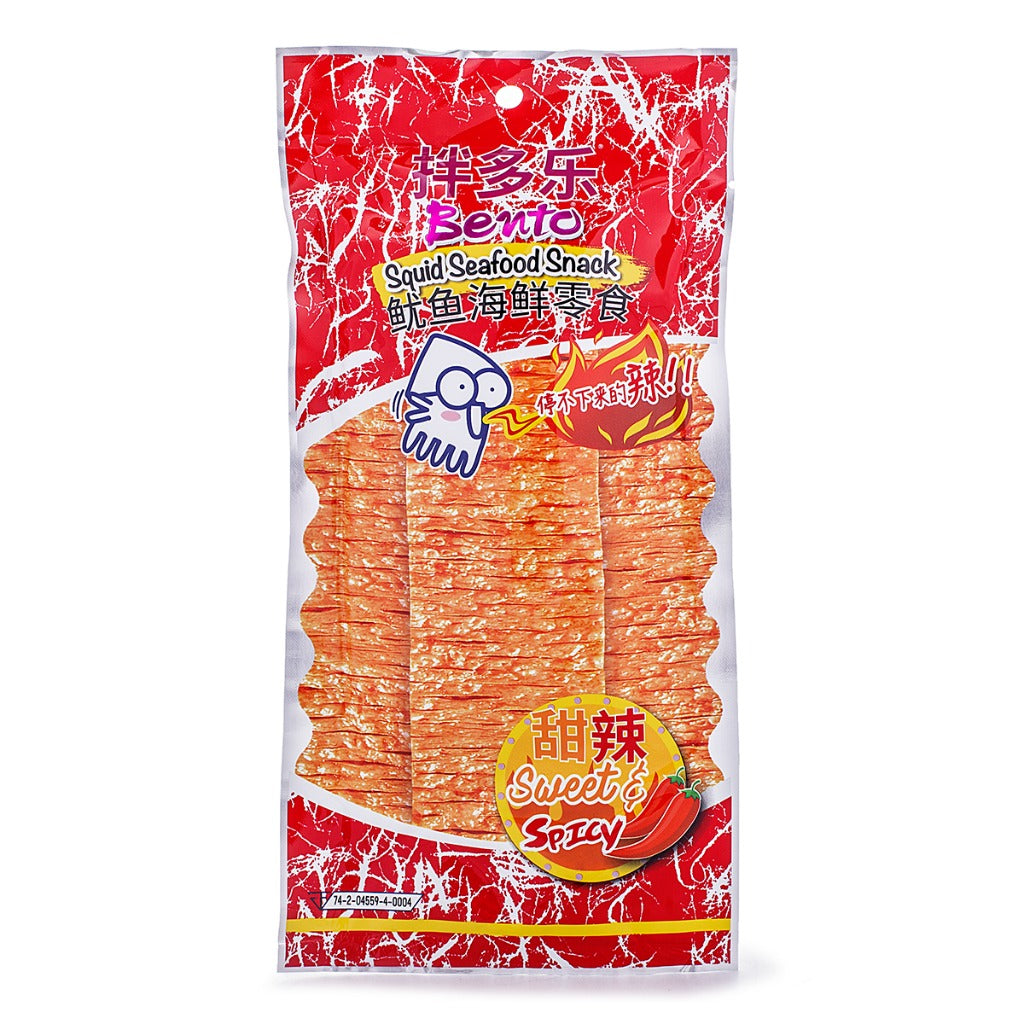 Bento Seafood Squid Snack sweet & spicy