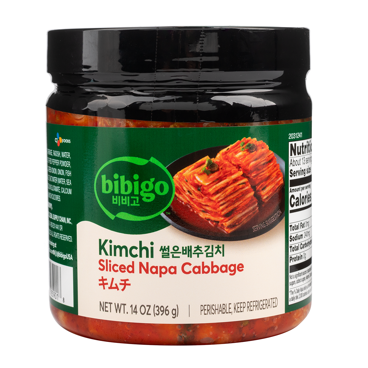 Bibigo Sliced Napa Cabbage Kimchi 400G
