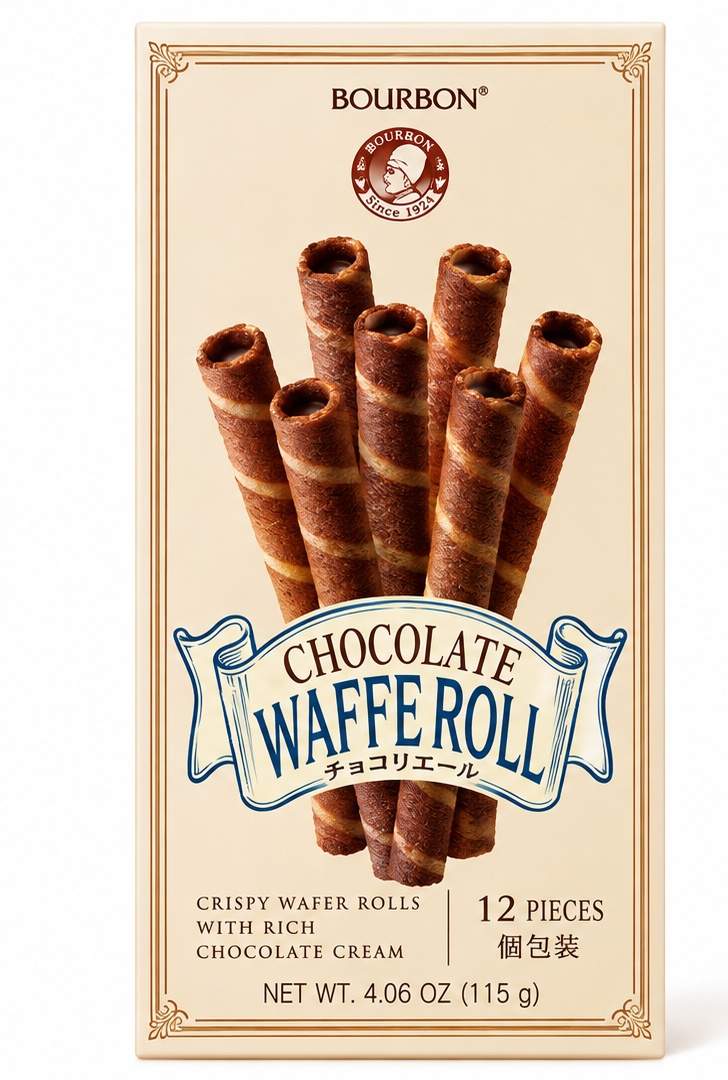 COOKIE CHOCO WAFER ROLL 4.06 OZ