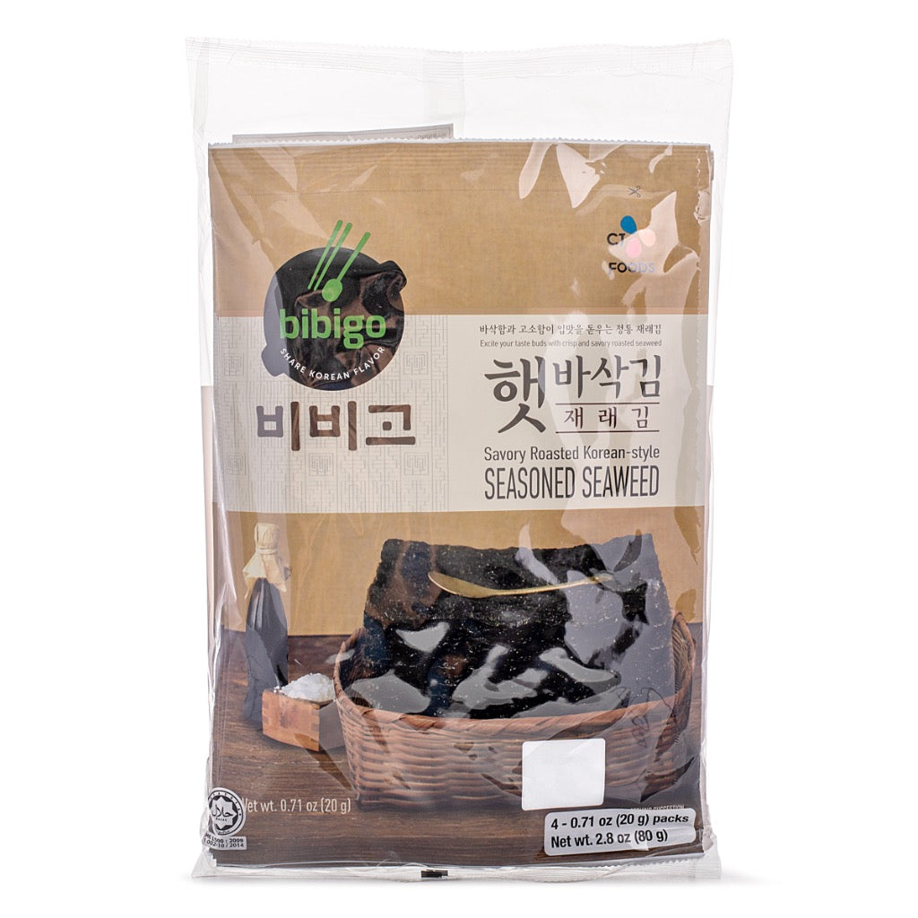 CJ Seaweed Laver-Jarae Gim 20g*4pk