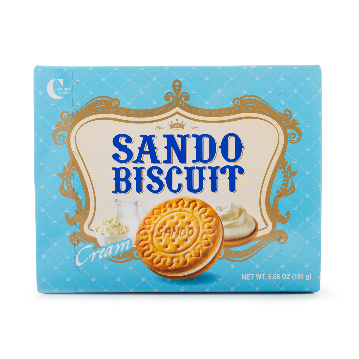 Crown Sando Cream Filled Sandwich Cookies