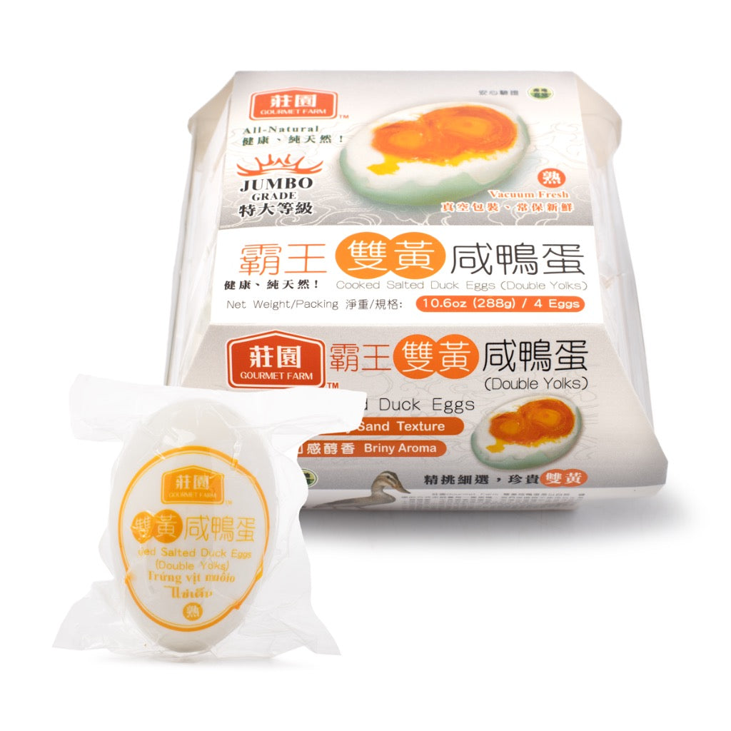 Double Yolk Boiled Salted Duck eggs