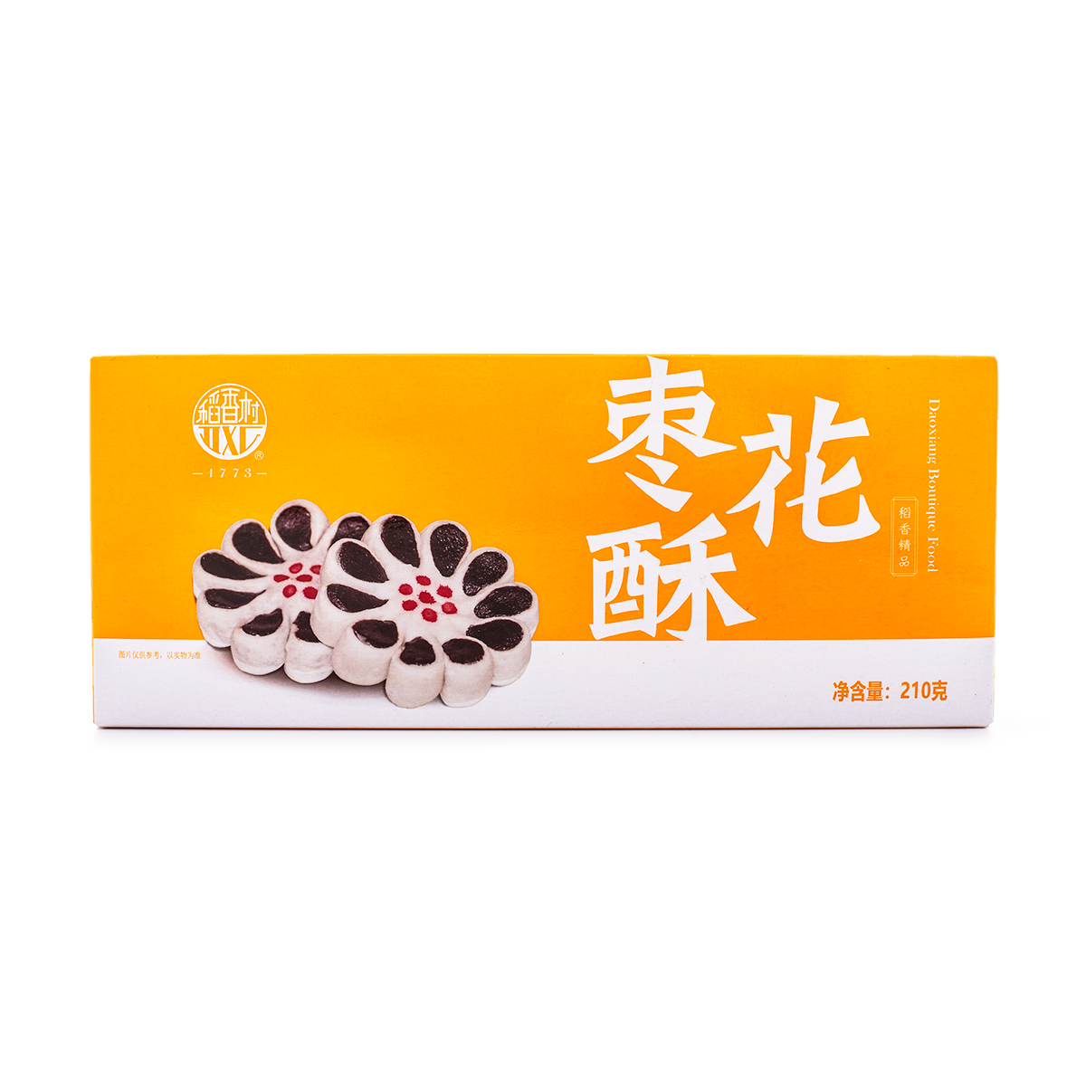 Flower-shped jujube puff cake 210g