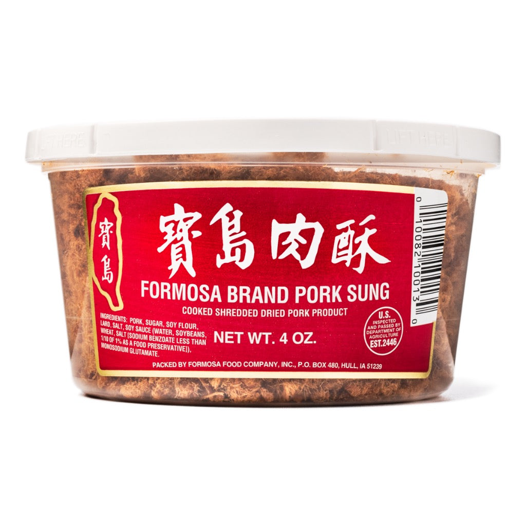 【宝岛】肉酥 Formosa Pork Sung 4oz