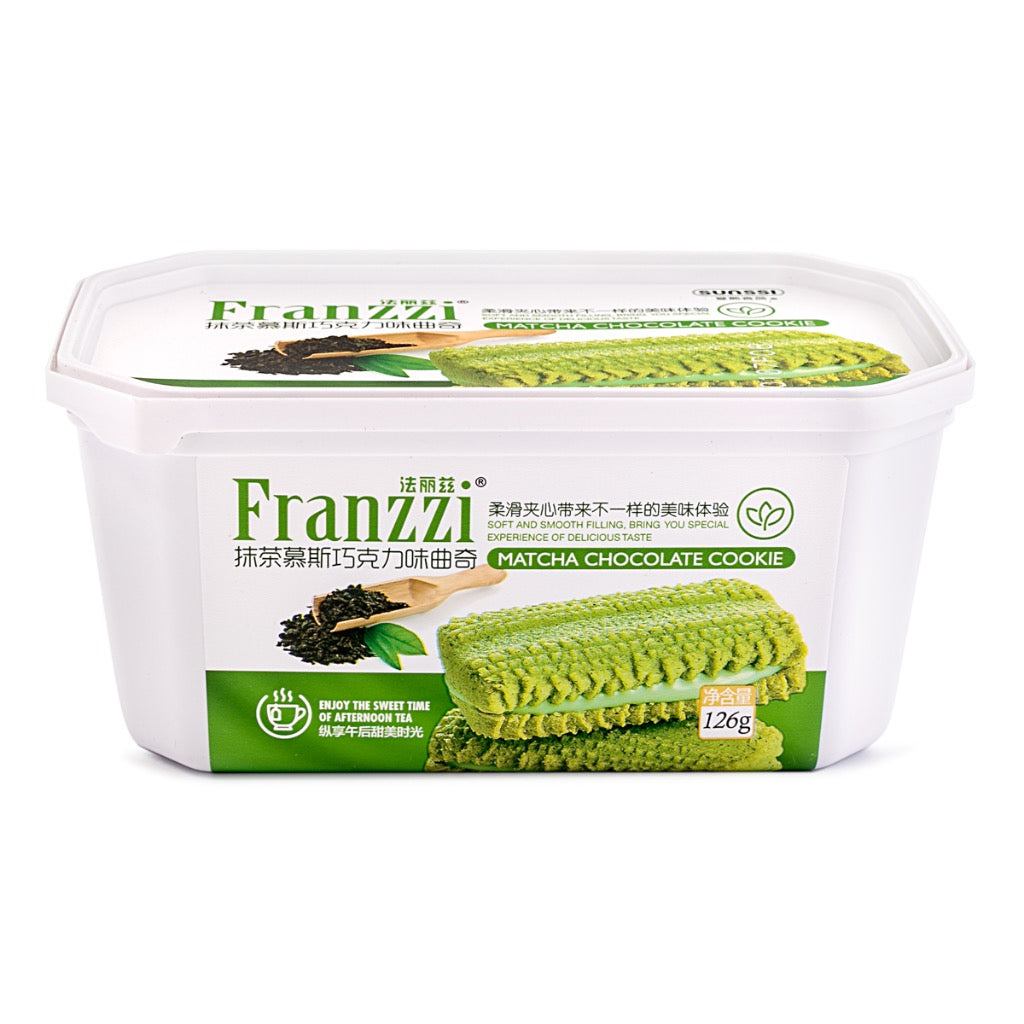 FRANZZI MATCHA CHOCOLATE COOKIES 126g