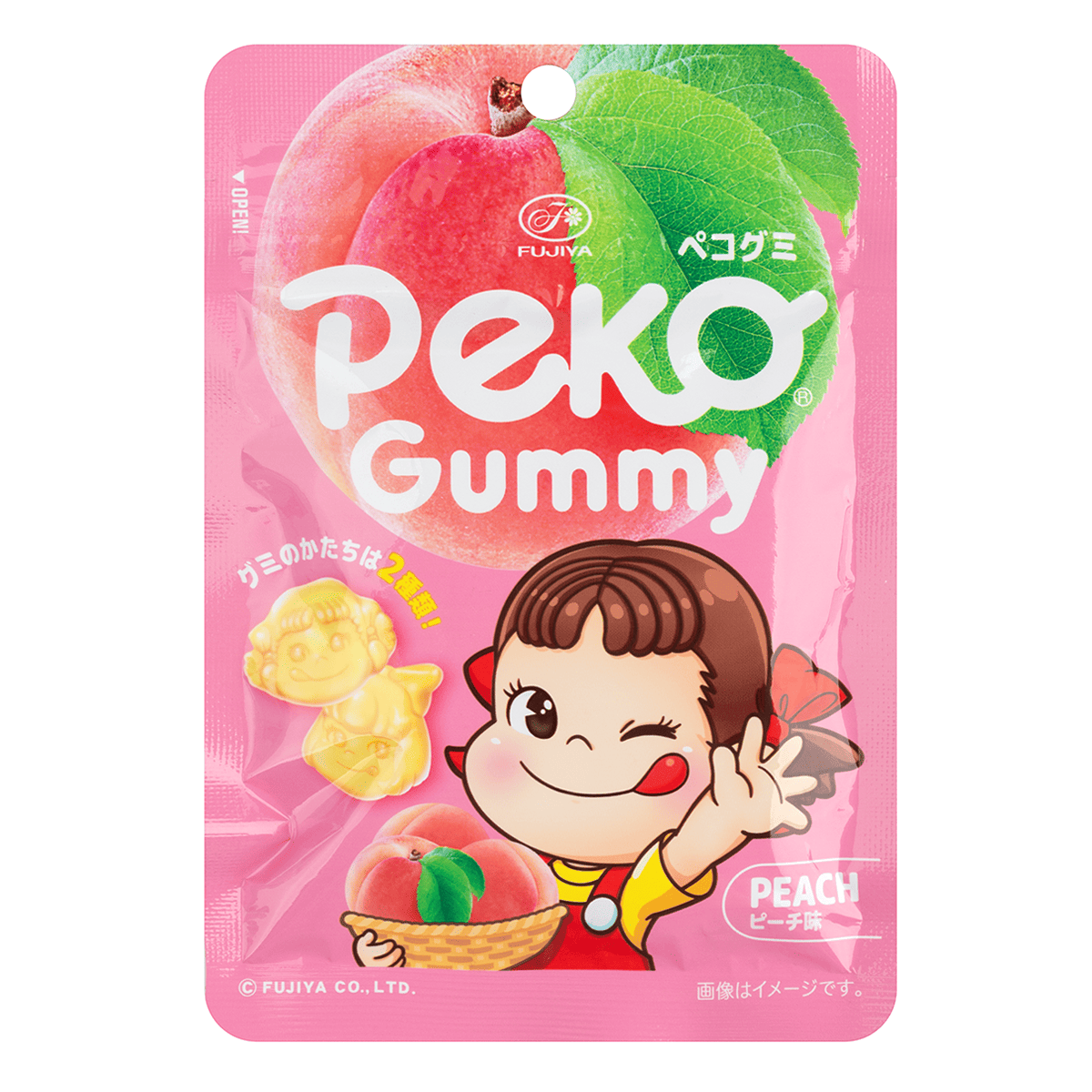 Fujiya Peko Chan Peach Gummy