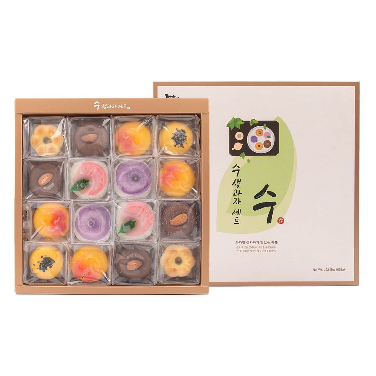 HWAKWABANG Soo Manju & Sweet Rice cake set