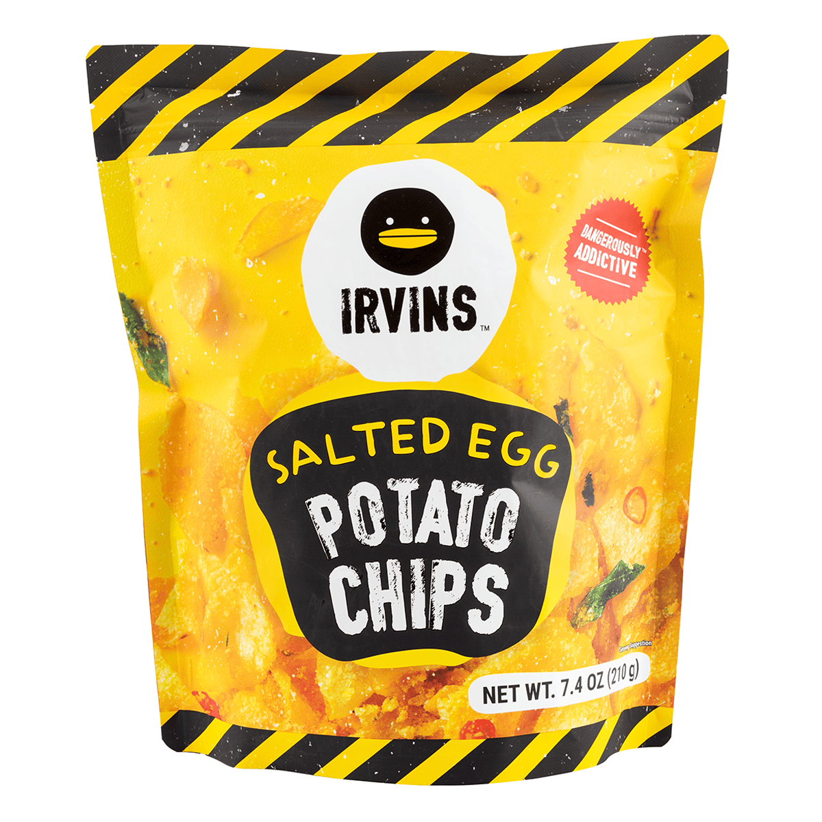 Irvin Potato Chips Salted Egg Flavor 230g