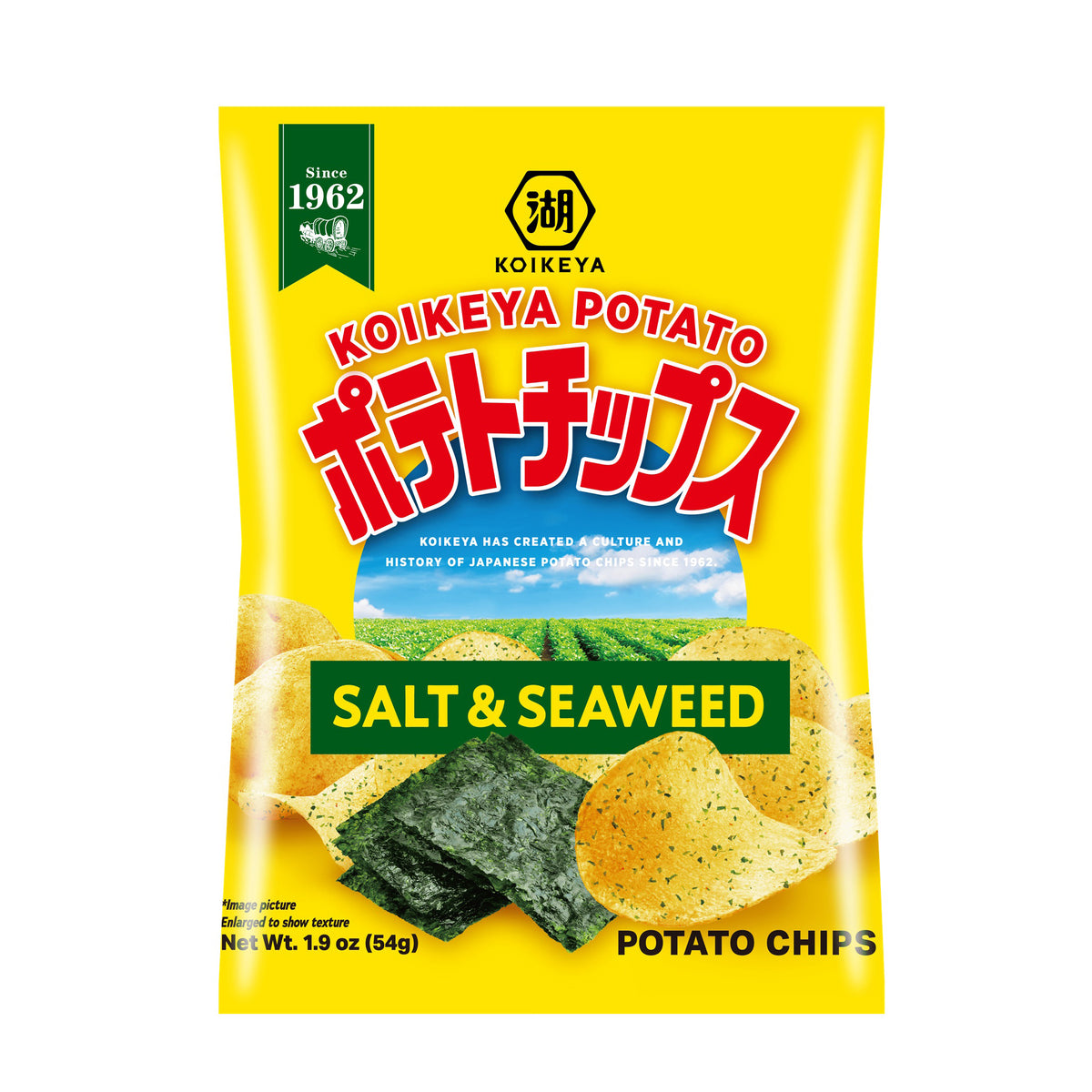 KOIKEYA SALT & SEAWEED CHIPS