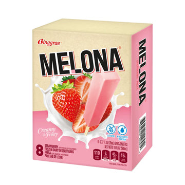 BINGGRAE MELONA STRAWBRY ICE BAR