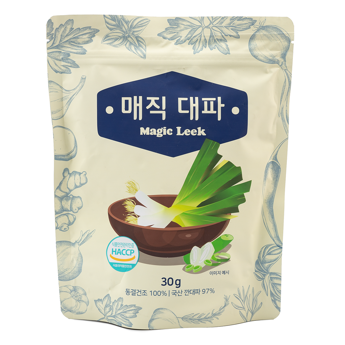 JEOLLANAM-DO Dried Cut Leek 30 g