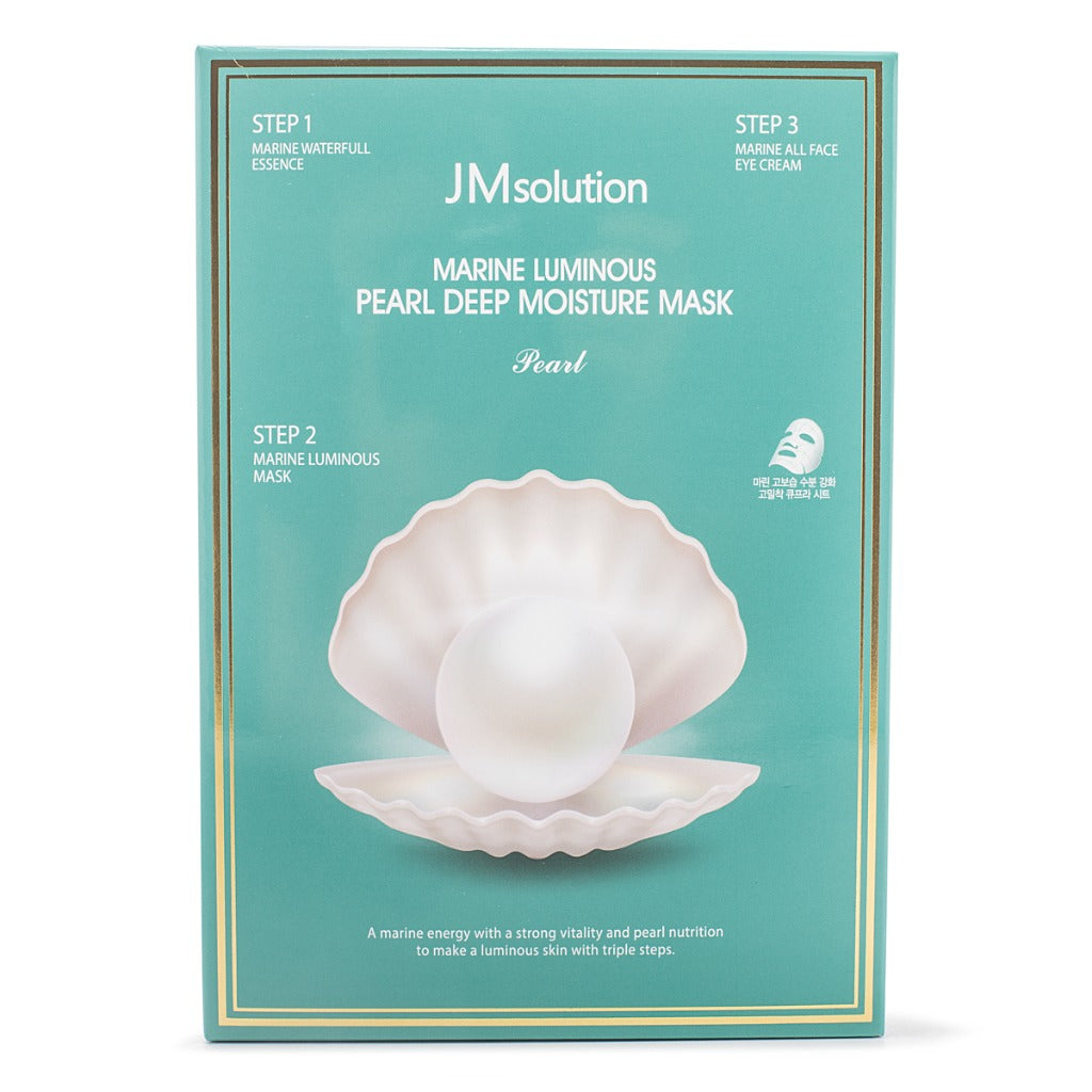 JM SOLUTION Pearl Deep Moisture Mask 10 sheets