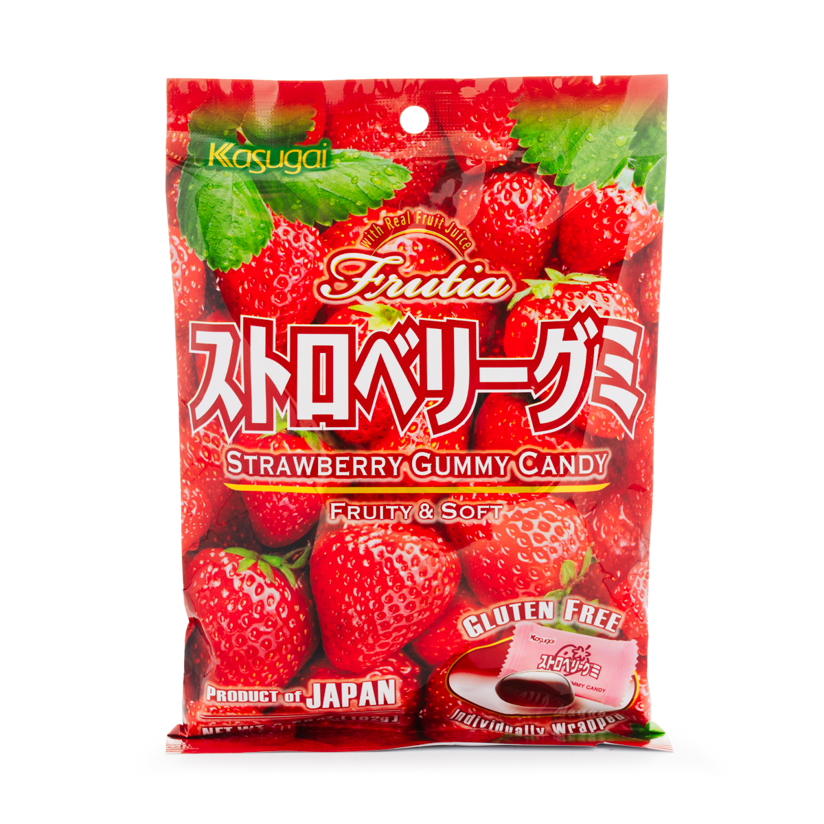 Kasugai Frutia Gummy Strawberry