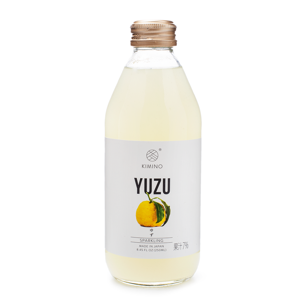 Kimino Yuzu Sparkling Juice (Glass)