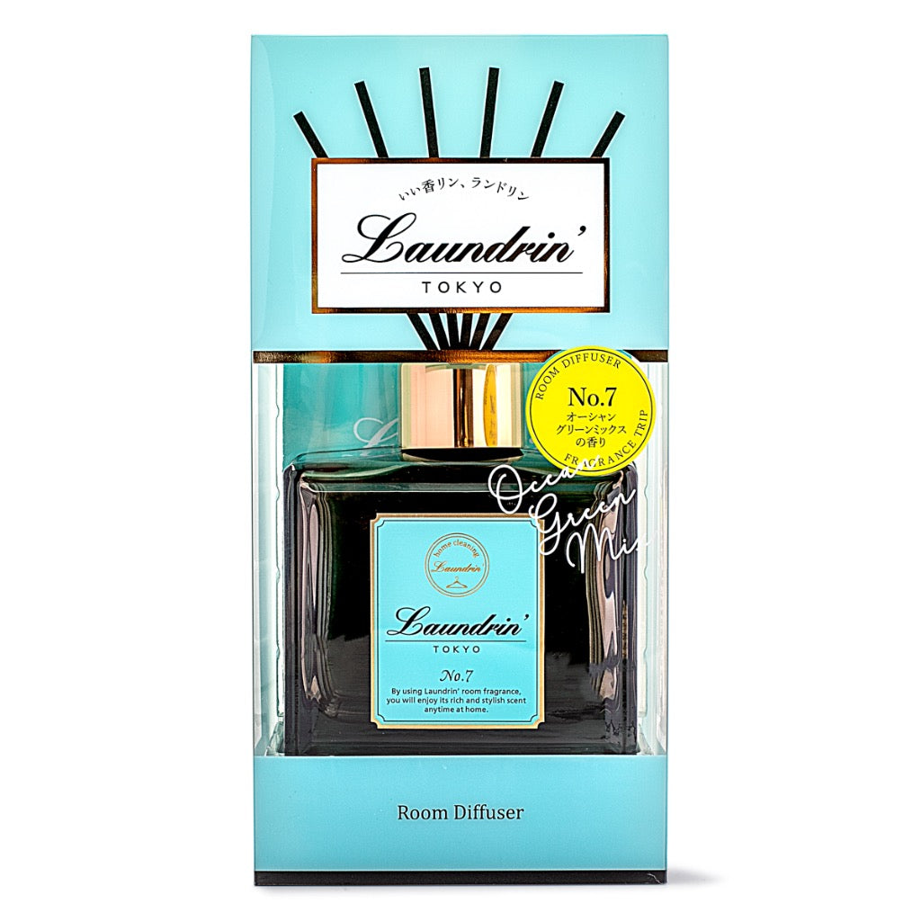 LAUNDRIN' Tokyo Laundrin No. 7 (Ocean Green Mix) Room Diffuser 80ml