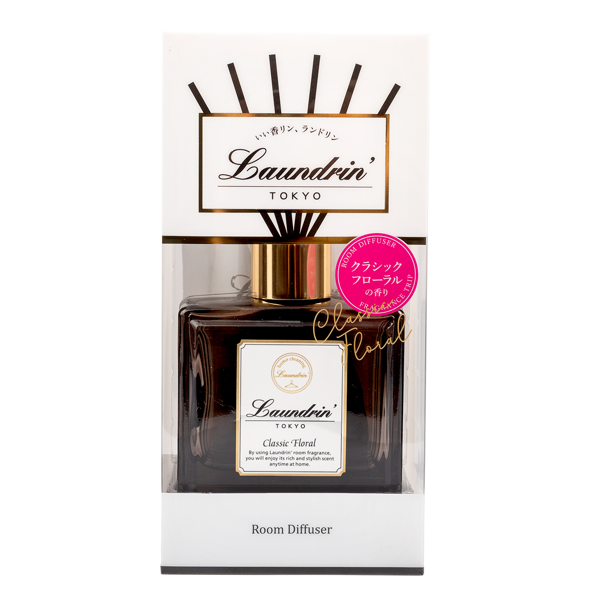 LAUNDRIN' Tokyo Laundrin Room Diffuser Classic Floral 80ml