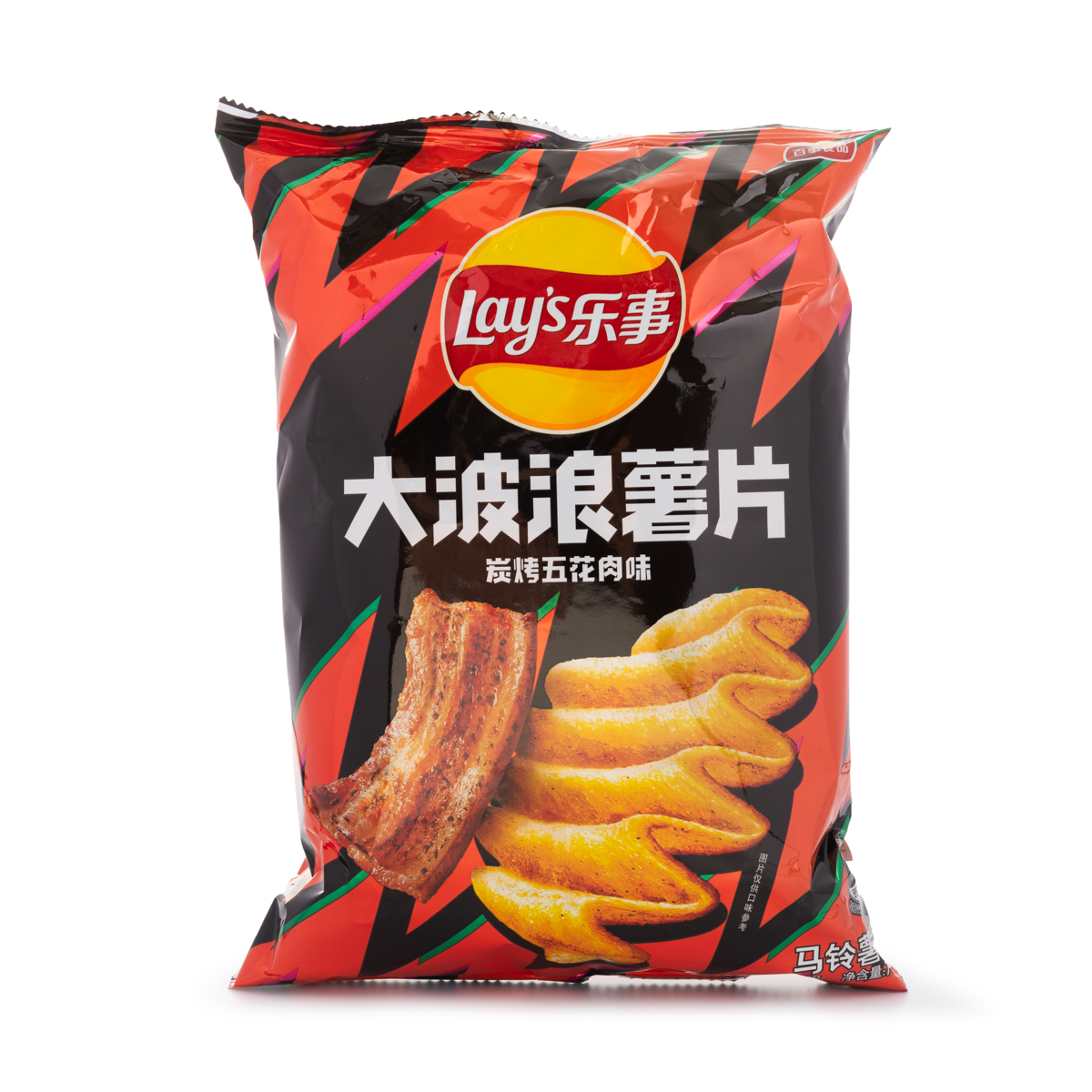 Lays Potato Chips Grilled Pork 70g