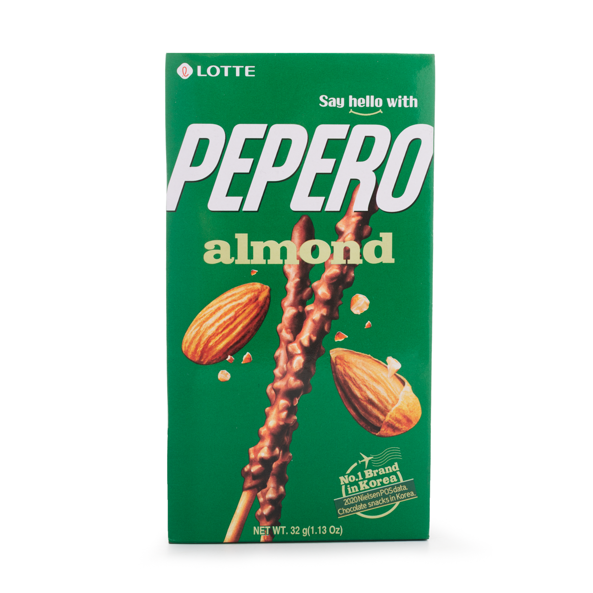Lotte Pepero Almond Chocolate Sticks