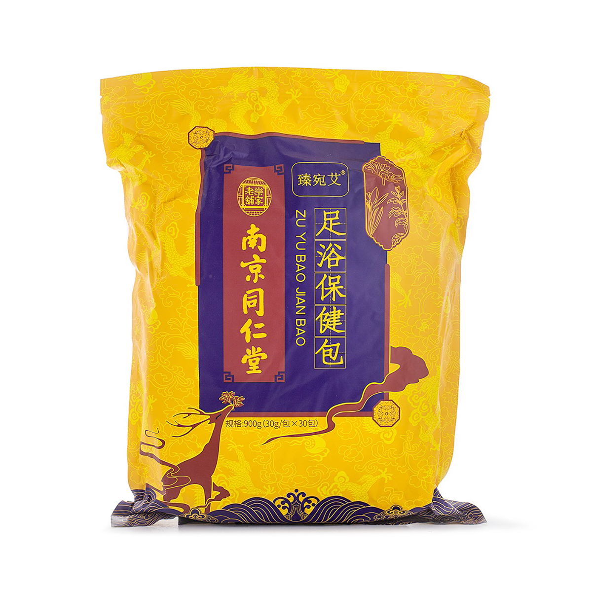 Nanjingtongrentang Chinese Herbal Foot Bath Spa 30g*30pcs