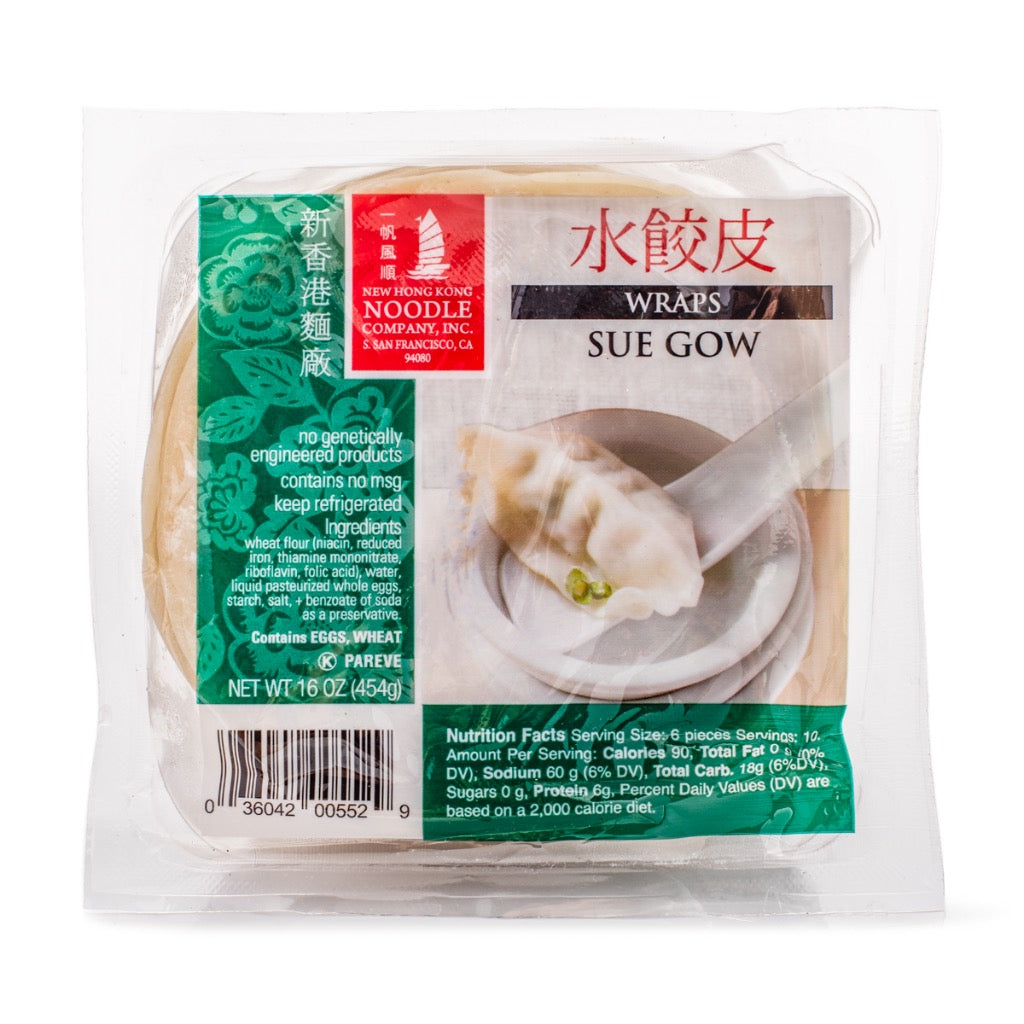 New Hong Kong Noodle Sue Gow Wrapper 16oz
