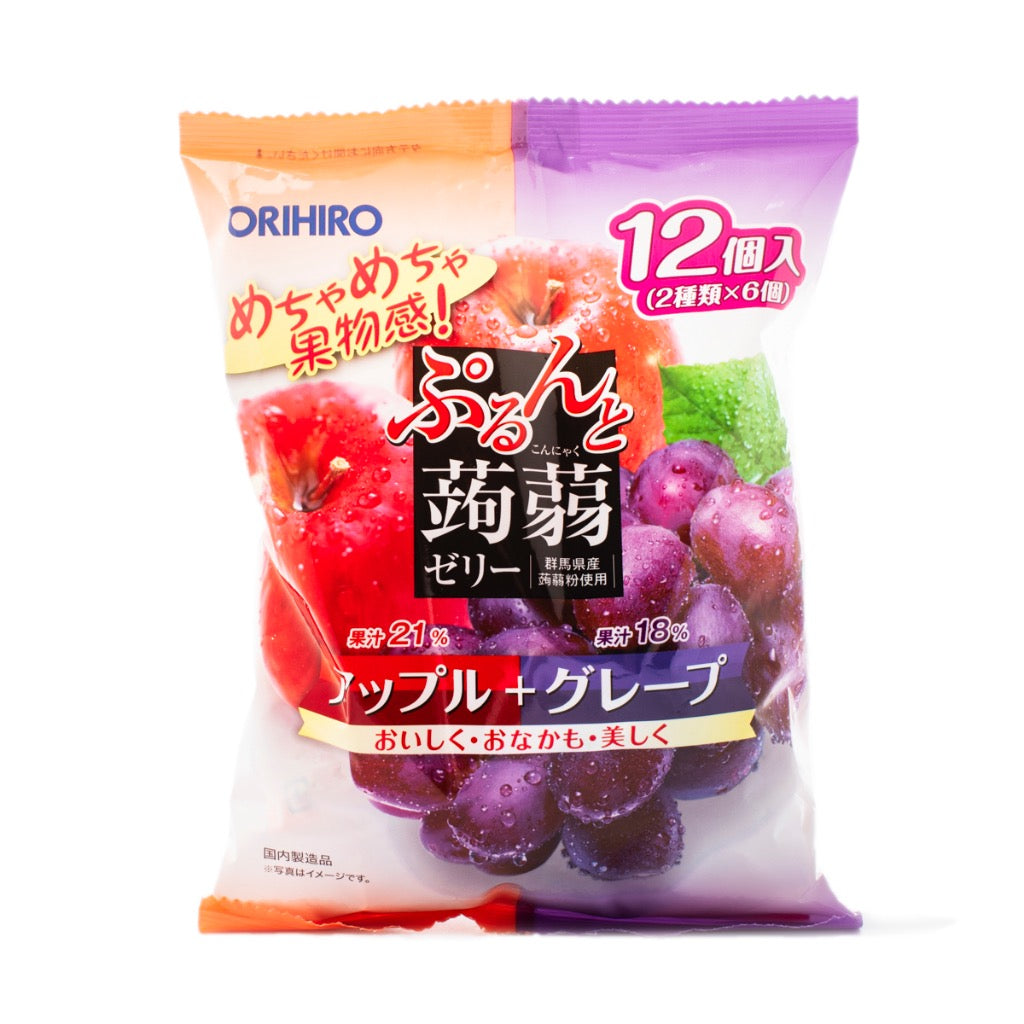 ORIHIRO Konjac Jelly (Apple & Grape)