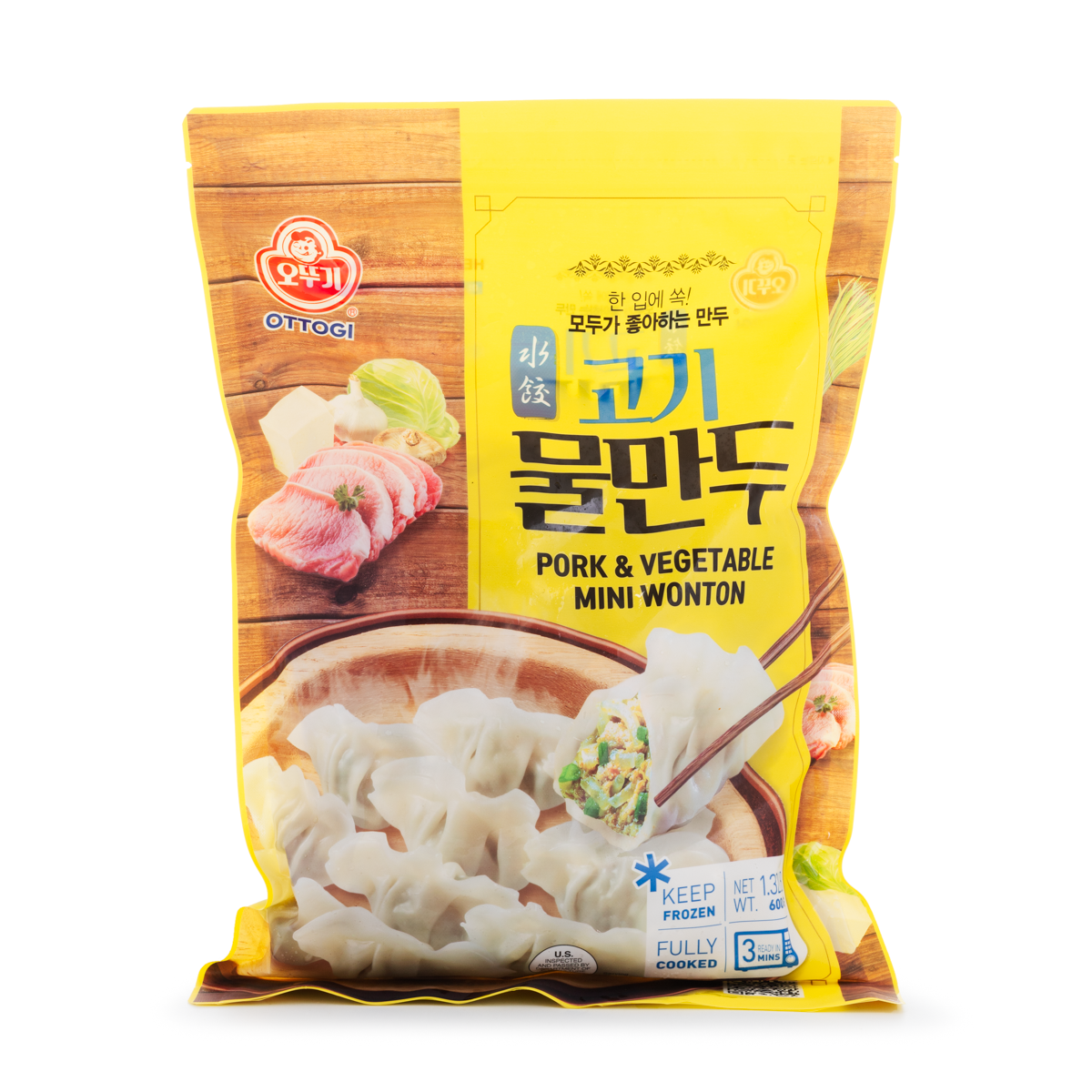OTTOGI MINI WONTON (PORK & VEGETABLE) 1.32lb