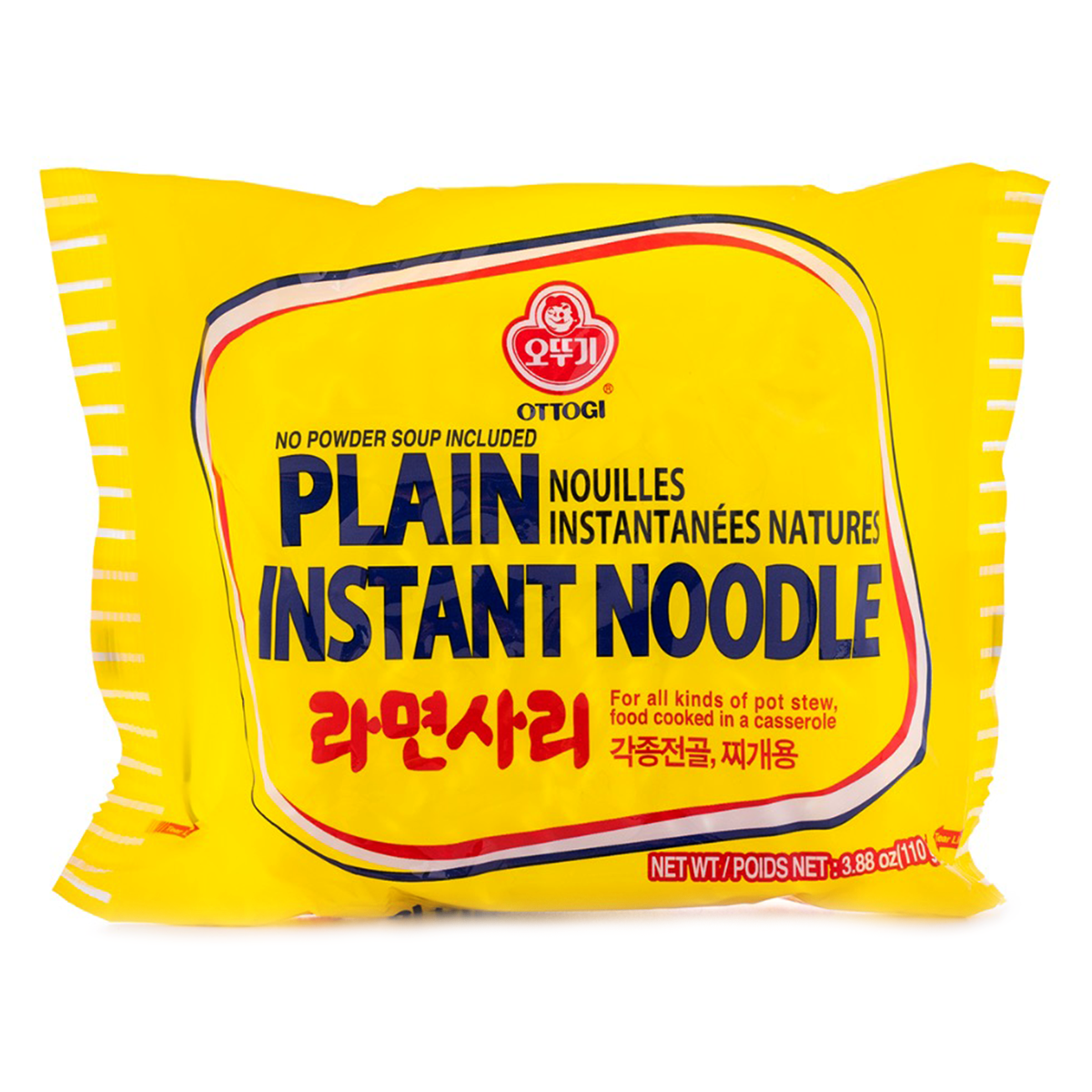 OTTOGI PLAIN RAMEN NOODLE 110G