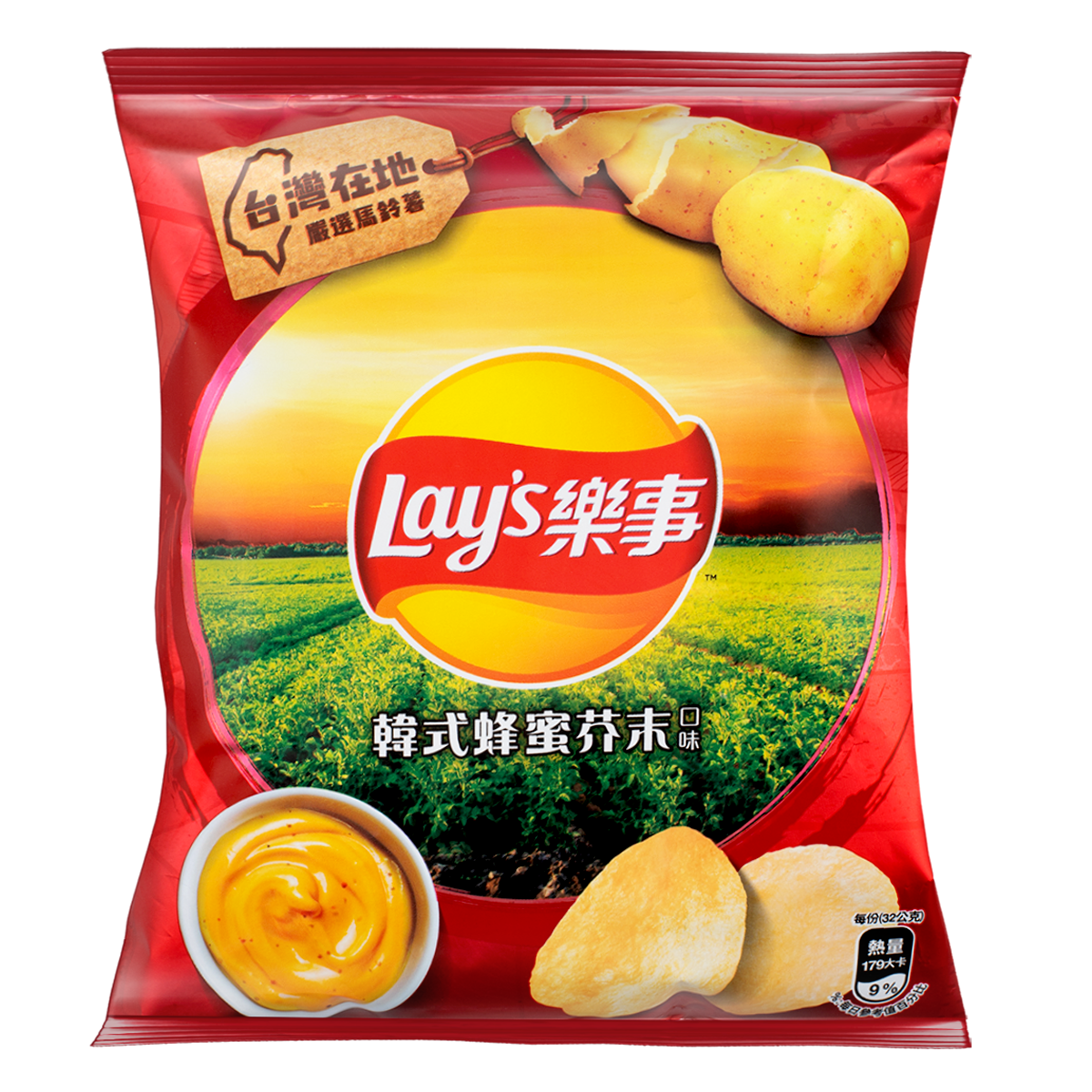 Potato chips(Korean Honey Mustard Flavor)32g