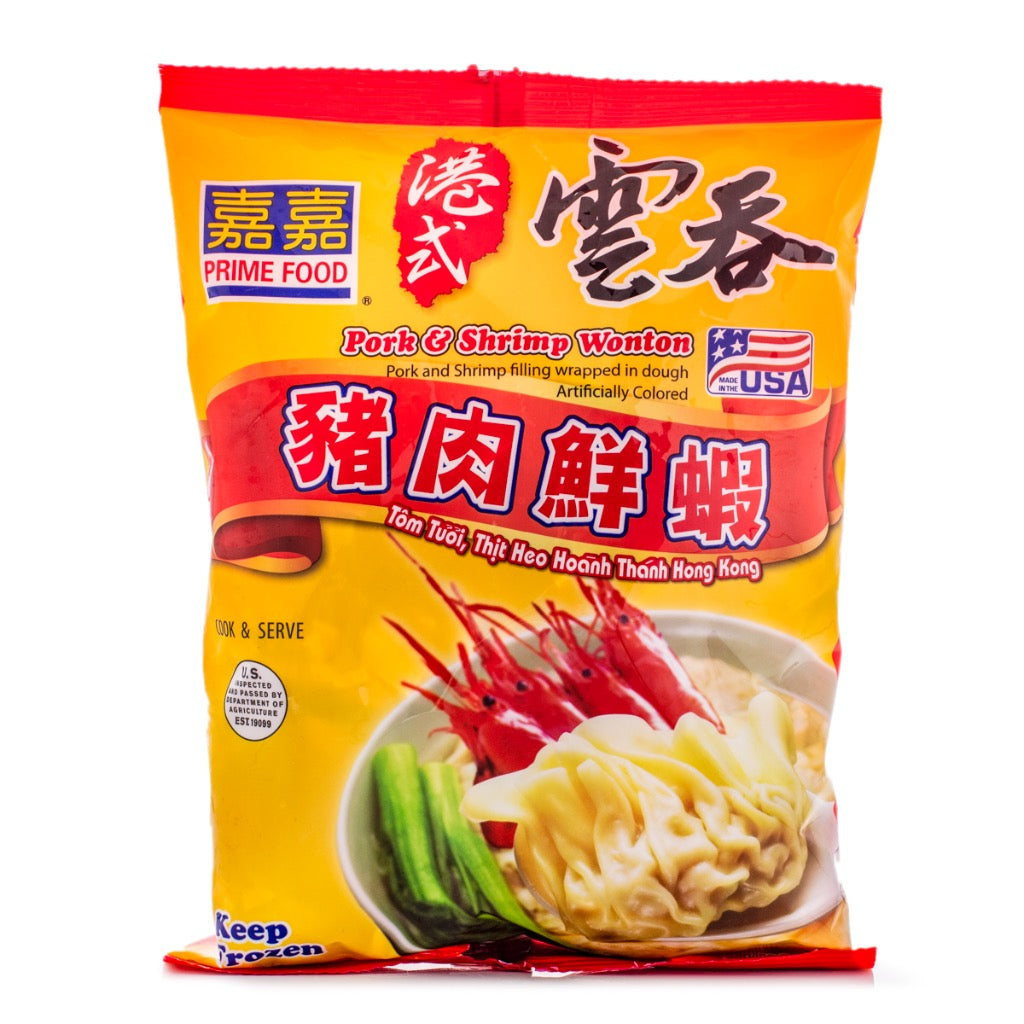 Prime Food Pork and Shrimp Wontons 16.00 oz