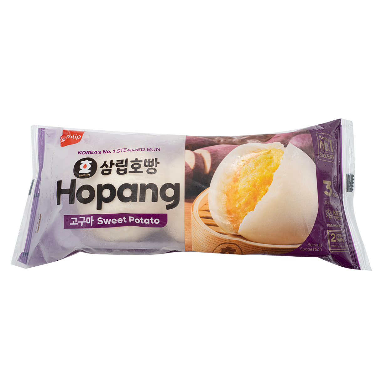 SAMLIP Steamed Bun-Sweet Potato 255 g