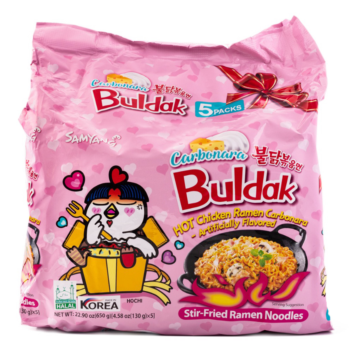 Samyang Hot chicken Flavored Ramen - Carbo 5ea - 1 Unit