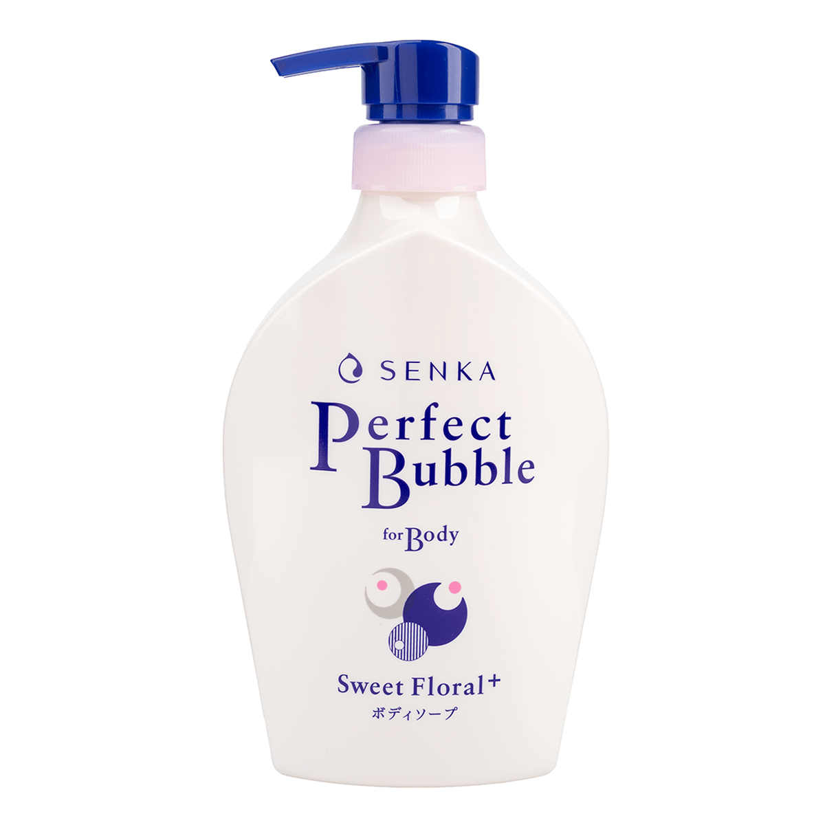 Shiseido Senka Perfect Whip Body Soap, Sweet Floral 500 ml
