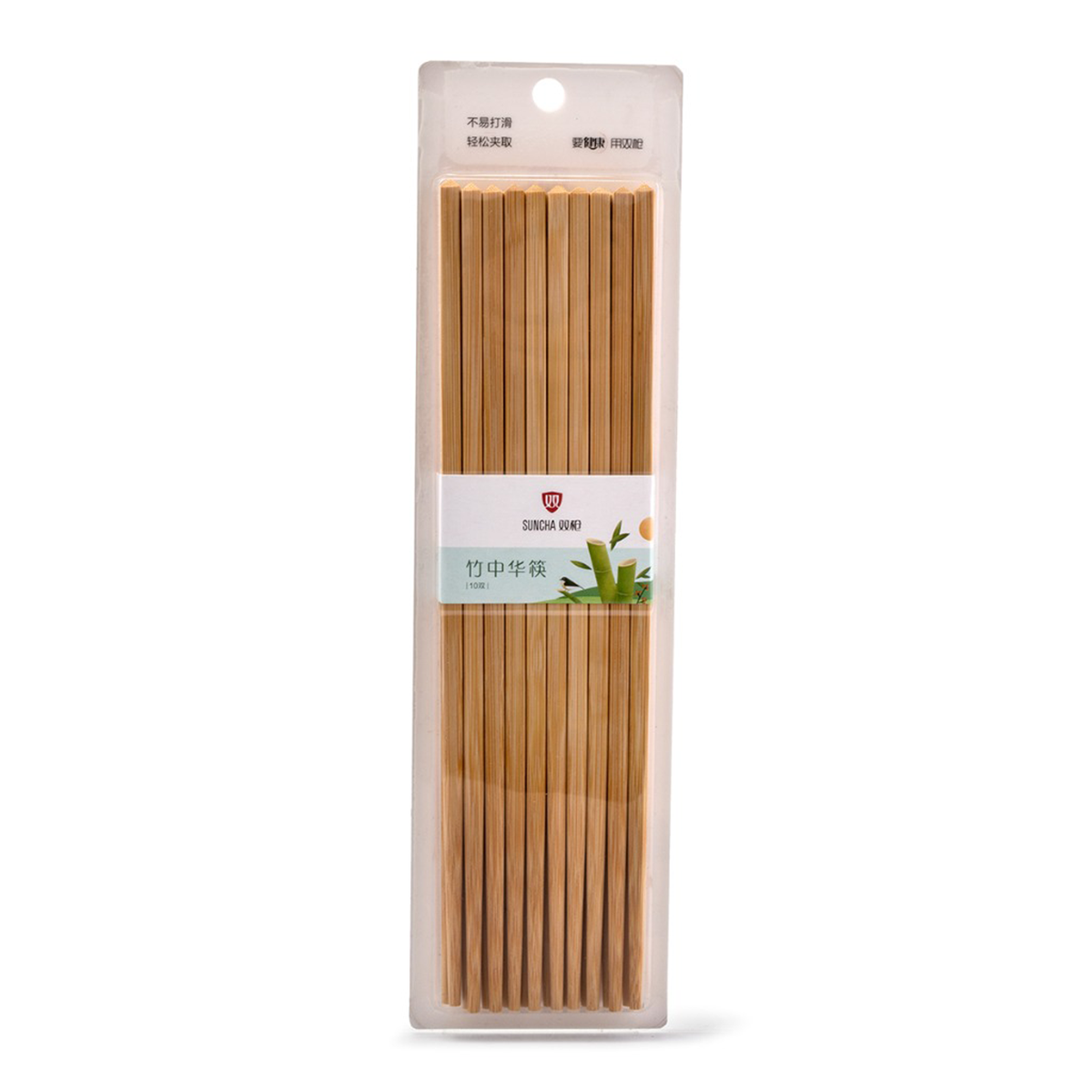 SunCha Bamboo chinese chopsticks 10 paint free