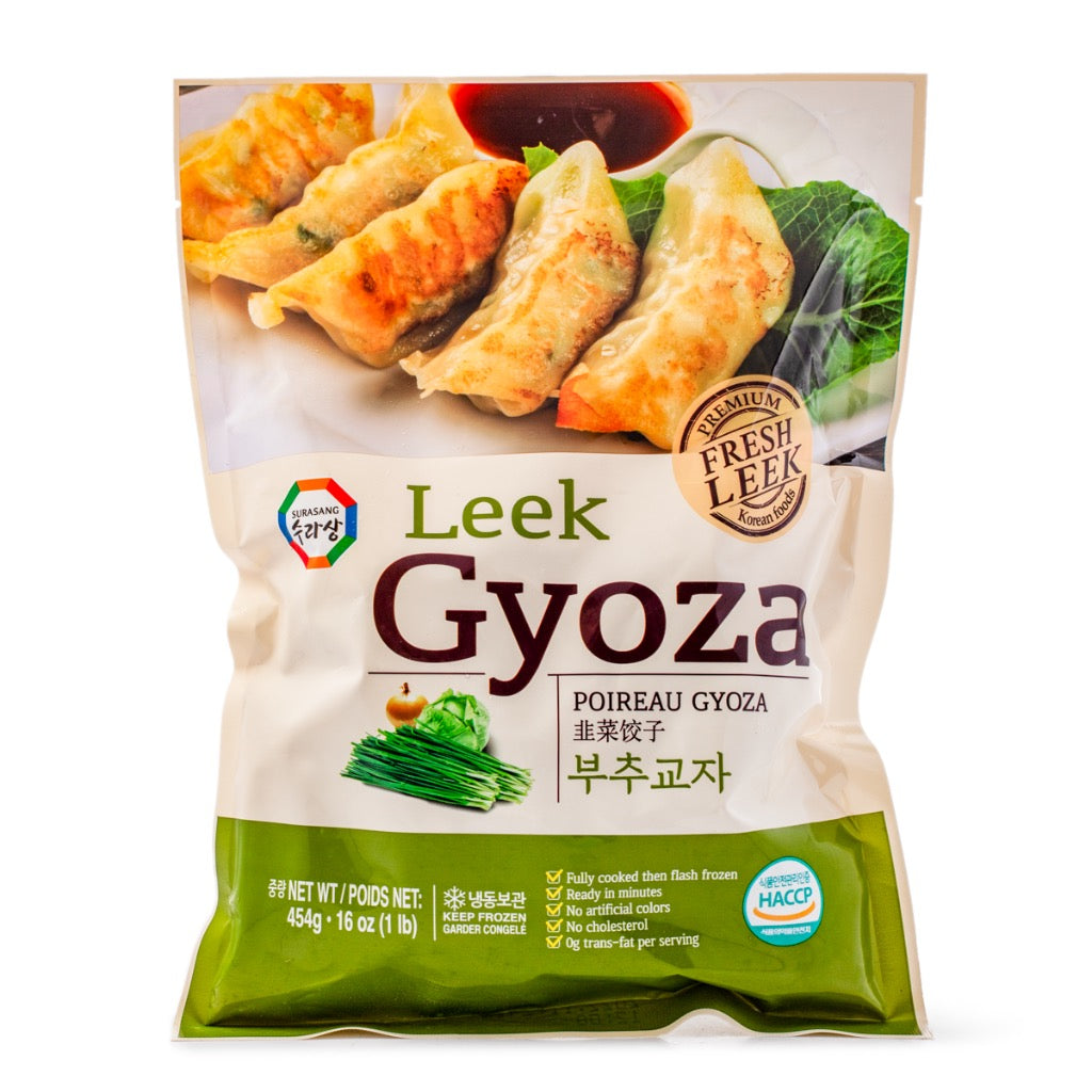 Surasang Fresh Leek Dumpling 1lb x 1bag