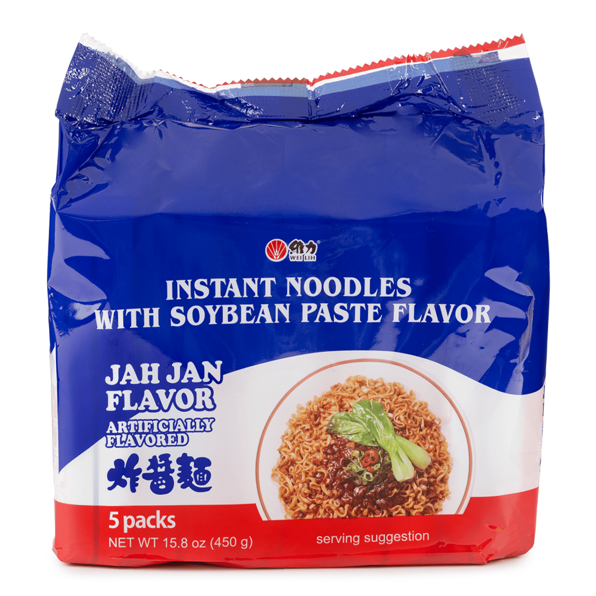 Wei Lih Bag Ramen Jah Jan Noodle 5P - 1 Unit