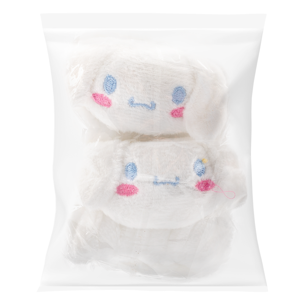 YUJIANNI Face Wash Wrist Strap White Cinnamon Dog 2 pc