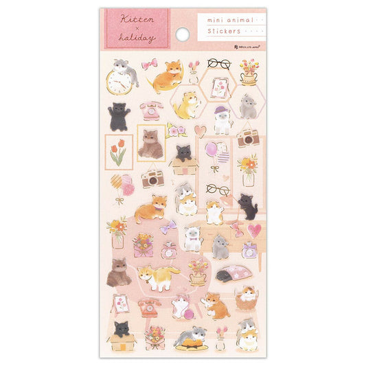 Transparent sticker large Chil Kittun