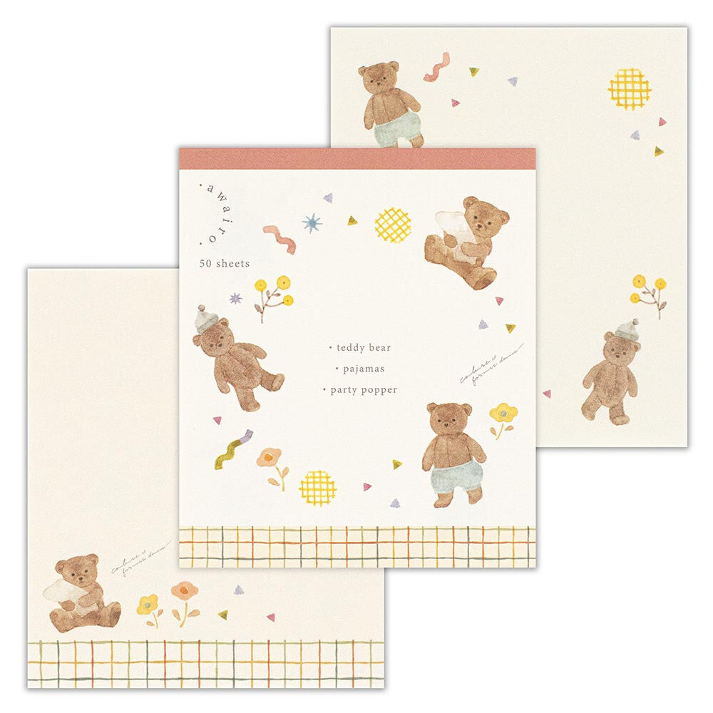 Memo book made in Japan, Awa-iro Pajamas