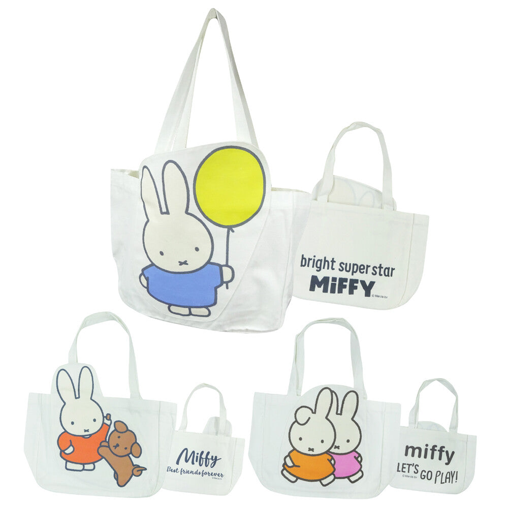 Tote Bag Miffy Bunny Die-cut - 1 pc
