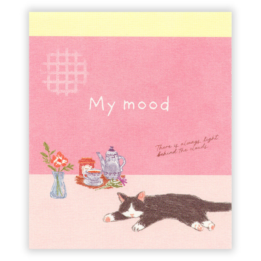 Memo book made in Japan, My Mood is Pink