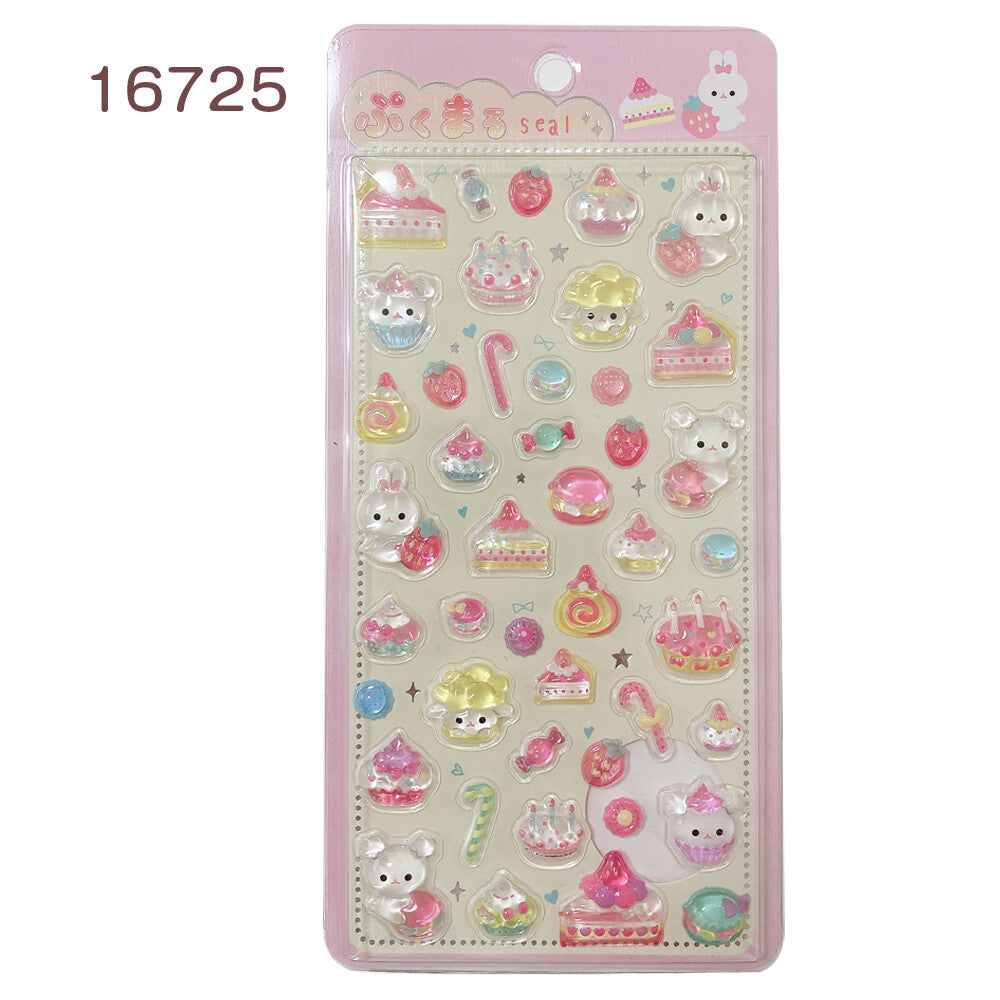 Pukumaru Stickers 3: Strawberry Cake