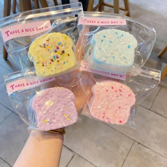 Toast Squishy Stress Toy - 1pc