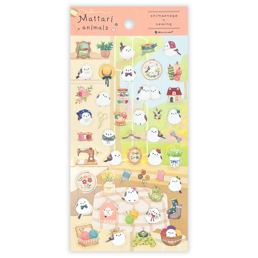 Large transparent sticker, Bird