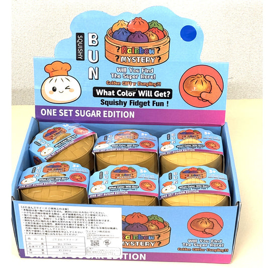 Mystery Steamed Bun Squishy Toy – 1 pc